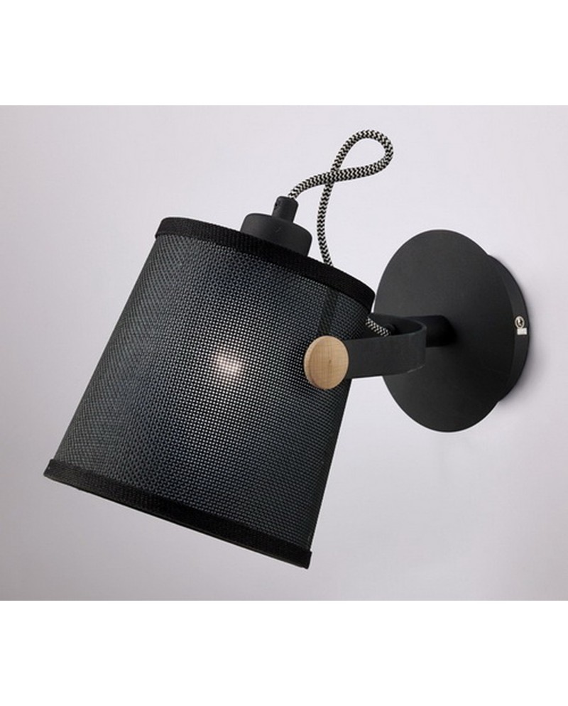 NORDICA *NEGRO/MADERA* APLIQUE 1L