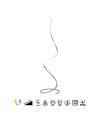 ***OFER/DES*** NUR PLATA XL * PIE SALON NUR (185CM) - 3000K