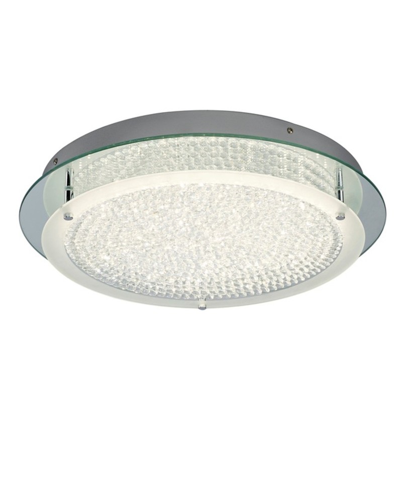 CRYSTAL LED * PLAFÓN REDONDO 24W - 45CM - 4000K