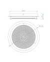 CRYSTAL LED * PLAFÓN REDONDO 24W - 45CM - 4000K