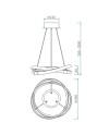 ***OFER/DES***   INFINITY * COLGANTE PEQUEÑO 30W