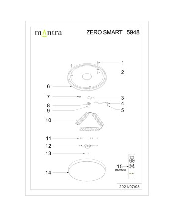 ***OFER/DES***  ZERO SMART * PLAFÓN SMART 40W 2700K-5000K