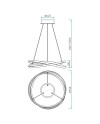 ***OFER/DES*** Infinity Blanco Dimable * Colgante Mediano 50 Cm - Dimable