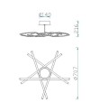 ***OFER/DES*** AIRE LED * SEMIPLAFÓN 42W (AIRE)