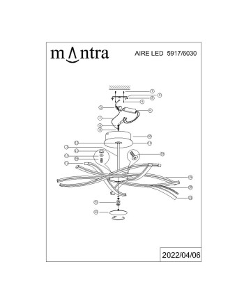 ***OFER/DES*** AIRE LED * SEMIPLAFÓN 42W (AIRE)
