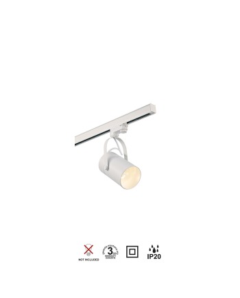 ARUBA * FOCO 1L RAIL * E27 Blanco