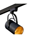 ARUBA * FOCO 1L RAIL * E27 Negro