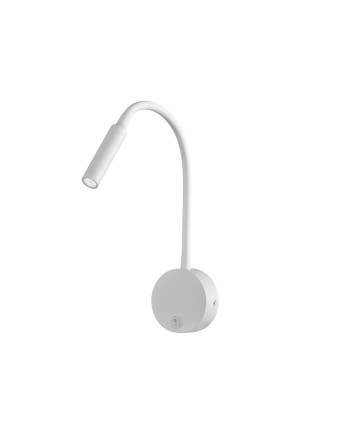 BOAVISTA * APLIQUE LED BRAZO LECTOR 1L - 3W Blanco