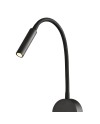 BOAVISTA * APLIQUE LED BRAZO LECTOR 1L - 3W Negro