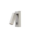 TARIFA * APLIQUE NICKEL SATIN LECTOR LED 3W 3000K