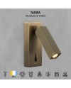 TARIFA * APLIQUE CUERO LECTOR LED 3W 3000K
