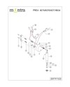 PREA * APLIQUE CUERO LECTOR LED 3W 3000K