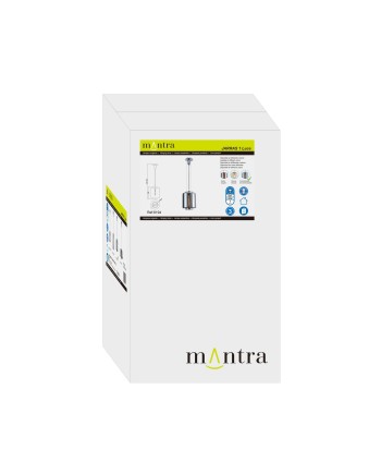 JARRAS * LÁMPARA 1L MEDIANA - CROMO