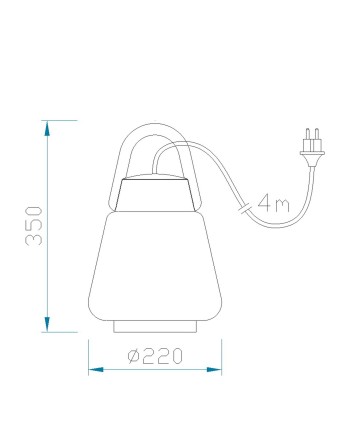 ***OFER/DES*** KINKE * SOBREMESA 1L FAROL