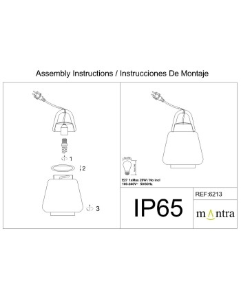 ***OFER/DES*** KINKE * SOBREMESA 1L FAROL