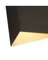 ASIMETRIC * APLIQUE 1L GX53 Negro Metal