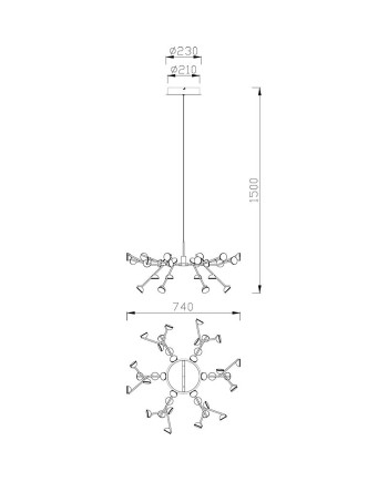 ADN * LÁMPARA 100W - 3000K