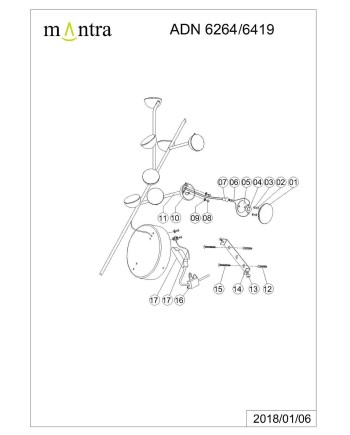ADN * APLIQUE 24W - 3000K