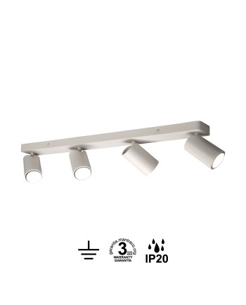 SAL BLANCO * REGLETA 4L GU10