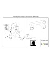 SAL BLANCO * REGLETA 2L GU10
