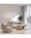PARACURU * APLIQUE LED 8W - 3000K  CUERO