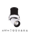 GARDA * EMPOTRABLE LED COB (Basculante) 12W - 3000K