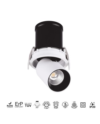 GARDA * EMPOTRABLE LED COB (Basculante) 12W - 4000K