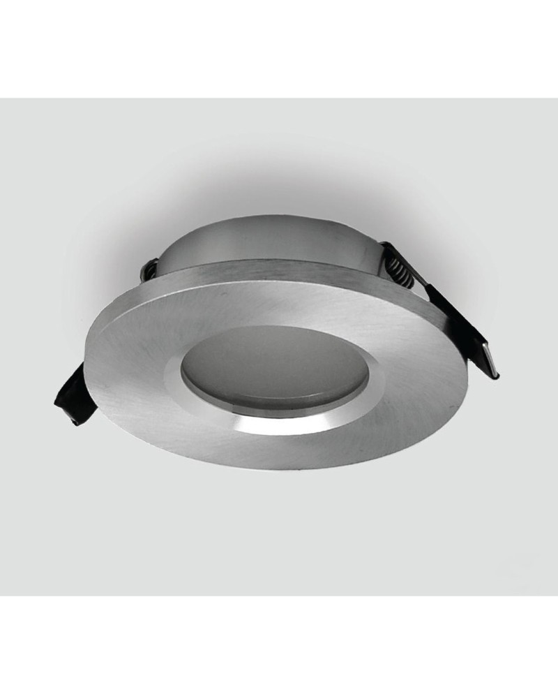 ATLANTIS GU10  IP54 * EMPOTRABLE REDONDO Aluminio