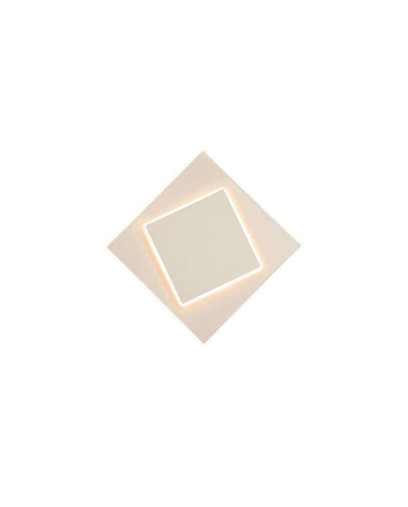 DAKLA * APLIQUE CUADRADO LED 12W BLANCO