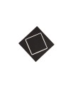 DAKLA * APLIQUE CUADRADO LED 12W NEGRO