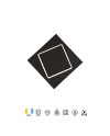 DAKLA * APLIQUE CUADRADO LED 12W NEGRO