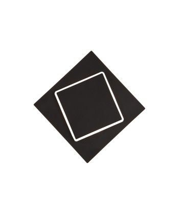 DAKLA * APLIQUE CUADRADO LED 30W NEGRO
