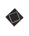 DAKLA * APLIQUE CUADRADO LED 30W NEGRO