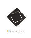 DAKLA * APLIQUE CUADRADO LED 30W NEGRO