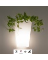 TEJA * APLIQUE EXTERIOR 1L*E27 BLANCO