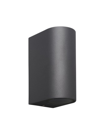 KANDANCHU * APLIQUE EXTERIOR 2L*GU10 GRIS OSCURO