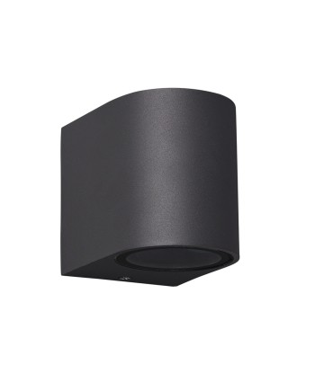 KANDANCHU * APLIQUE EXTERIOR 1L*GU10 GRIS OSCURO