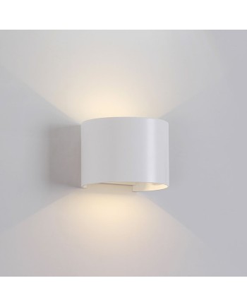 DAVOS * APLIQUE EXTERIOR RED. LED* 2*6W 3000K  BLANCO