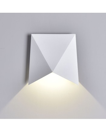 ***OFER/DES*** TRIAX * APLIQUE EXTERIOR LED 8W 3000K BLANCO