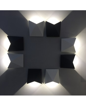 ***OFER/DES*** TRIAX * APLIQUE EXTERIOR LED 8W 3000K BLANCO