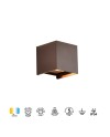 DAVOS * APLIQUE EXTERIOR LED* 2*6W 3000K CORTEN