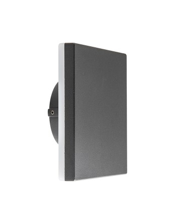 BORA * APLIQUE EXTERIOR CUA. LED 9,6W 3000K GRIS OSCURO