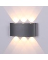 ARCS * APLIQUE EXTERIOR LED 6*1W 3000K GRIS OSCURO