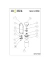 MAYA * SOBREMURO EXTERIOR 1L*E27