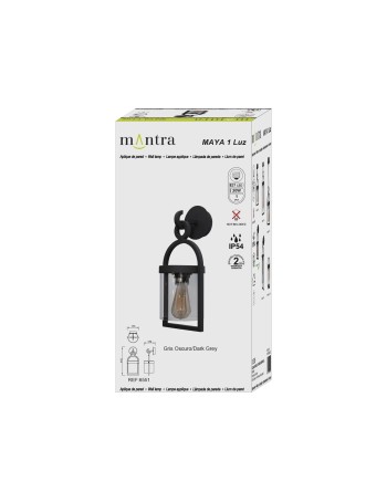 MAYA * APLIQUE EXTERIOR 1L*E27