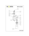MAYA * PLAFÓN EXTERIOR 1L*E27