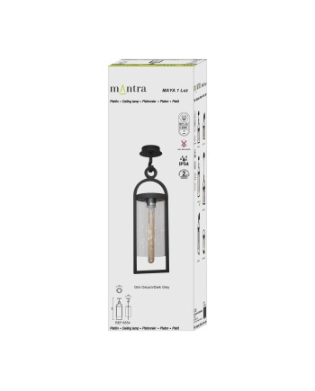 MAYA * PLAFÓN LARGO EXTERIOR  1L*E27