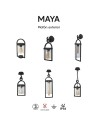 MAYA * PLAFÓN LARGO EXTERIOR  1L*E27