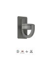 IGUAZU * APLIQUE EXTERIOR GIRATORIO 1L*GX53  GRIS OSCURO