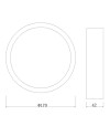 SAONA SUPERFICIE * DOWNLIGHT LED REDONDO - 14W - 3000K